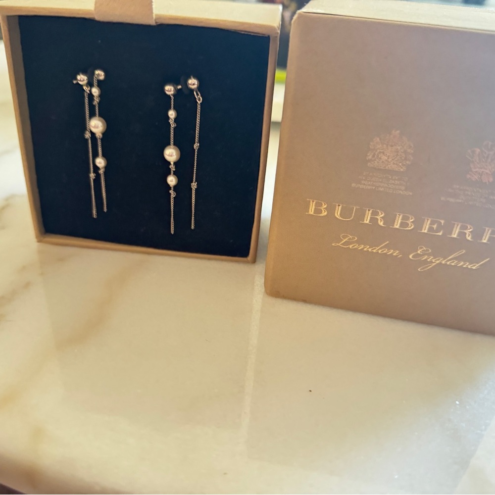 Burberry Silver Earrings